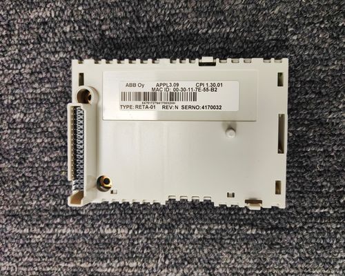 ABB RETA-01De R-serie RETA-01 is een Ethernet-adaptermodule met één poort die twee communicatieprotocollen ondersteunt