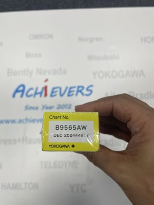 Yokogawa B9565AW GRAFISCHE CONTROLS Fanfold papierstrook grafiek met gegoten aluminium legering versterker behuizing