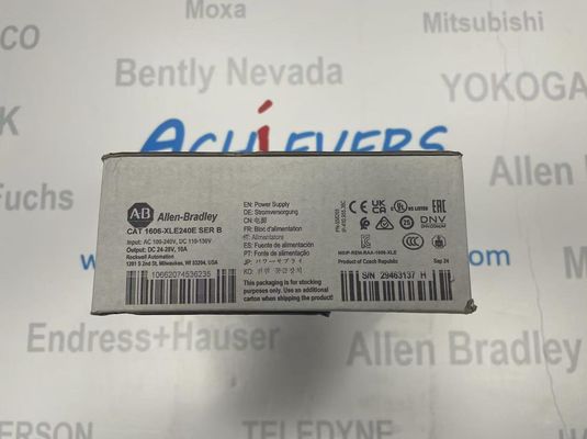 Device Communicator ALLEN BRADLEY 1606-XLF240F Switched Mode Power Supply Module met vaste draad Grootte 22 tot 14 AWG