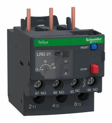 Duurzame Schneider Electric LRD21 Thermal Overload Relay met 7.874" 200.00mm Montage Hole Spacing en NAMUR Interface