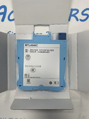 MTL4546C Intrinsiek veilige isolatoren Signaalbereik Uitgang 4 tot 20mA Groene aanwijzing van vermogen