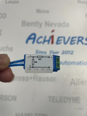 Compact en lichtgewicht P&F NAMUR Resistor Network F-NR3-Ex1 met een massa van ongeveer 150 g