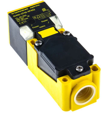 Turck NI40U-CP40-VP4X2 Inductieve blokproximiteitssensor voor nauwkeurige installatie zonder vloeistof