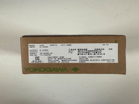 Yokogawa JUXTA VJ Serie Signaalconditioners SUFFIX-017-44NO met Terugslagklep