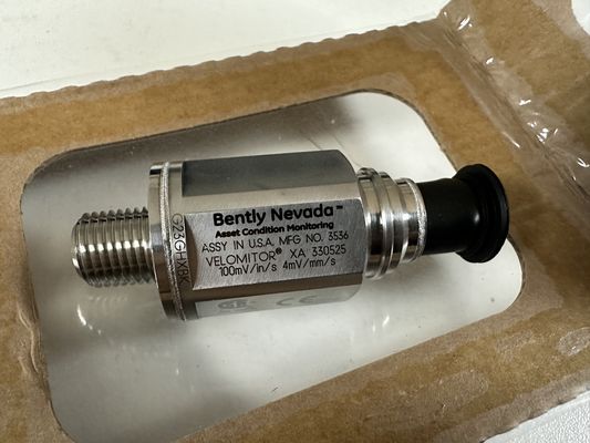 RS-485 Interface Bently Nevada 330525-00 Velomitor XA Piezo-snelheidssensor Top-notch prestaties met IP67 beschermingsgraad