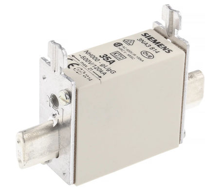 Siemens 3NA3814-6 LV HRC zekeringelement voor meetbereik 30 bar en ovale flens tijdens bedrijf
