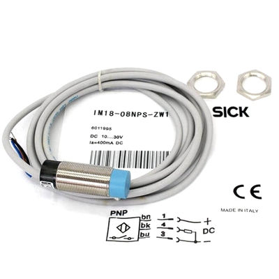 Optimaliseer uw industriële processen met de SICK IM18-08NNS-ZW1 naderingsschakelaar sensor M30 x 1.5 draadmaat