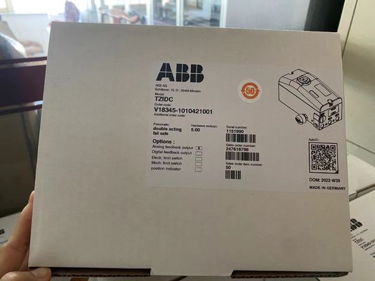ABB V18345-1010421001 TZIDC Elektro-pneumatische positioner met 4-20 mA Invoersignaal 0-60°C Omgevingstemperatuur