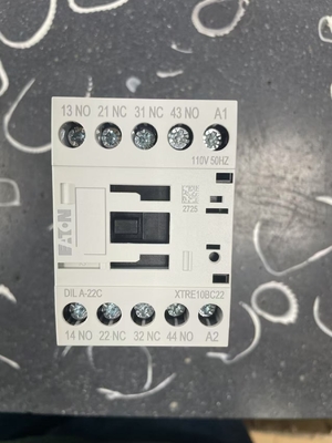 Eaton XTRE10BC22 IEC Control Relay 2,5 m Kabellengte 4 x 0,17 mm2 Kabelontwerp voor nauwkeurige besturing