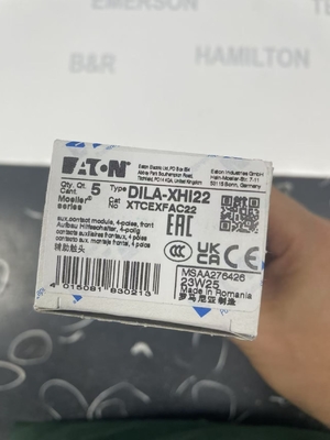 Eaton DILA-XHI22 Moeller Serie Hulpcontactmodule met NBR-afdichtingen Materiaal en Hall-sensor Positiedetectie