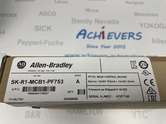 Allen-Bradley SK-R1-MCB1-PF753 reserveonderdeel is een reserveonderdeel voor het hoofdbesturingsbord