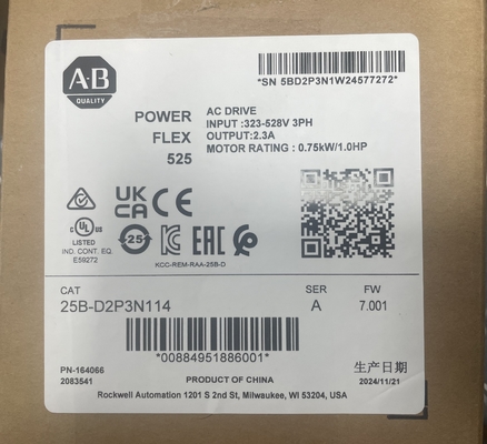 Allen-Bradley 25B-D017N114 regelbare frequentiedruk