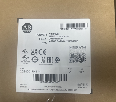 Allen-Bradley 25B-D017N114 regelbare frequentiedruk