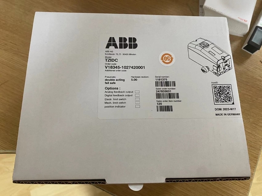 ABB V18345-1027420001 Elektrisch pneumatische standregelaar met ATEX-certificering