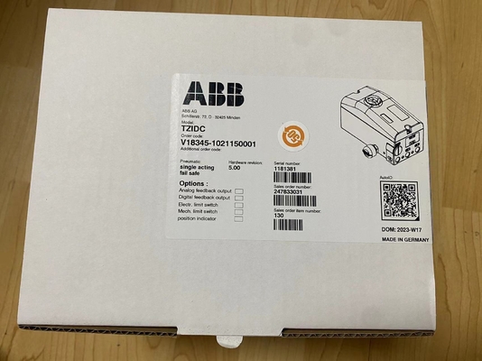 ABB V18345-1021150001 Valve positioner met HART-communicatie