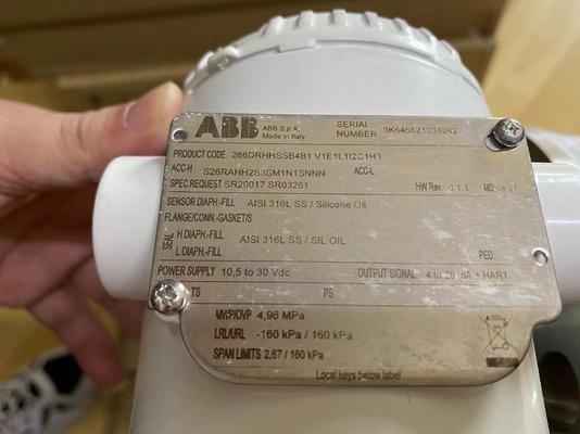 ABB 266DRHHSSB4B1V1E1L112C1H3 Druksensor met I/P-module