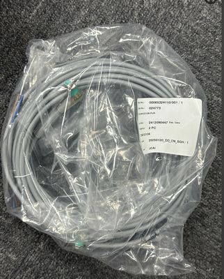 V3-WM-E2-5M-PUR Vrouwelijke Kabel M12 3-pins