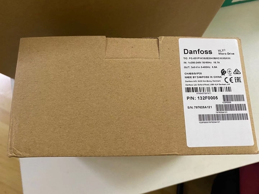 Danfoss FC-051P1K5S2E20H3BXCXXXSXXX 132F0005 Frequentiekonverter