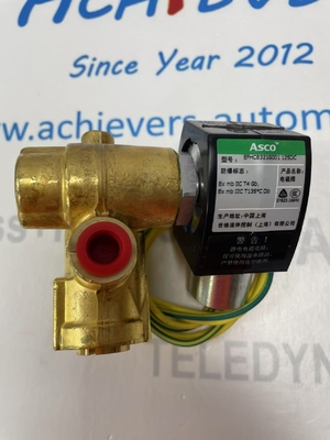 ASCO 8321G001 125DC 3-Way Brass 1/4 In Solenoïde Valve