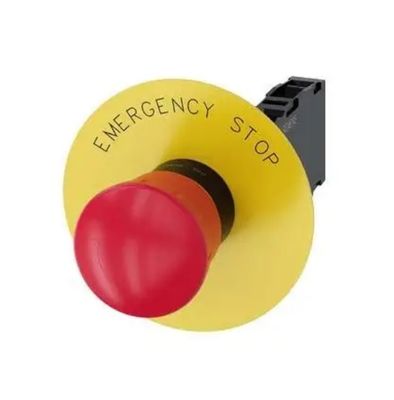 SIEMENS 3SU1100-1HB20 1FH0 NOODSTOP drukknoppen paddestoelvormig