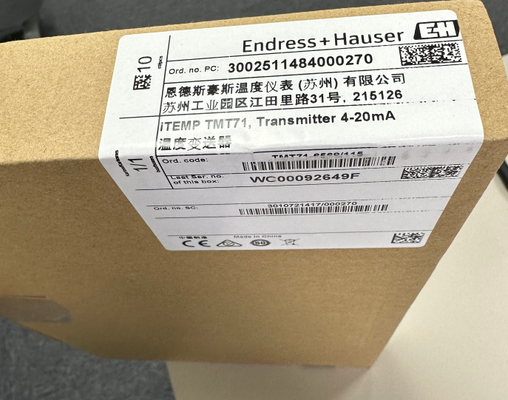 Endress Hauser iTEMP TMT71-10W1/1J5 temperatuurzender