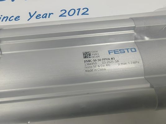 Festo DSBC-50-50-PPVA-N3 ISO-standaard profielcilinder ontworpen
