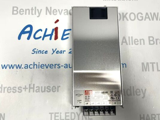 Gemiddeld goed HRP-450-48 48Vdc 9.5A PFC stroomvoorziening 8 Analoog uitgangen Compact 100 mm x 100 mm x 100 mm Grootte