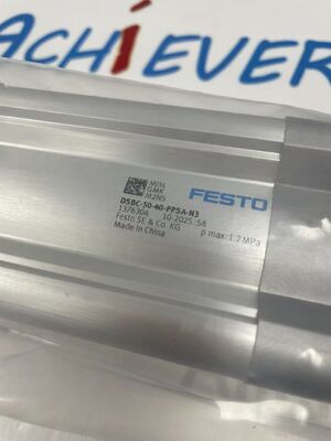 Festo DSBC-50-40-PPSA-N3 premium dubbelwerkende pneumatische cilinder ontworpen