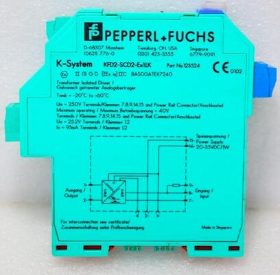 Pepperl Fuchs KFD2-SCD2-EX1.LK Intrinsiek veilige signaalomvormer