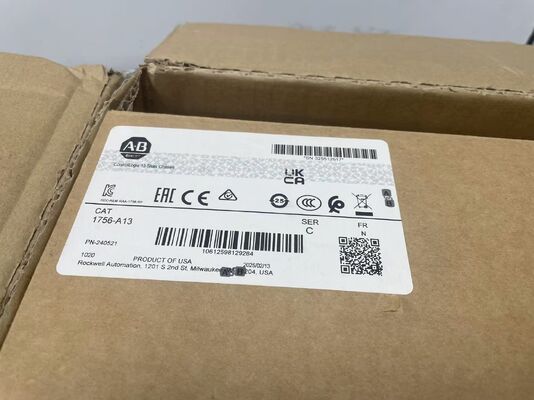 Allen-Bradley 1756-A13 13-sleufs ControlLogix-chassis voor hoogwaardige industriële besturingssystemen