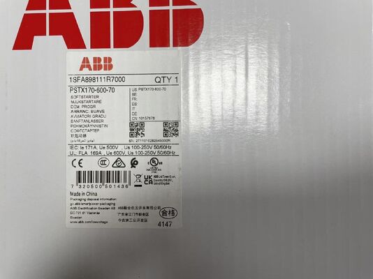 ABB PSTX170-600-70 Geavanceerde Intelligente Softstarter voor Motorbesturing