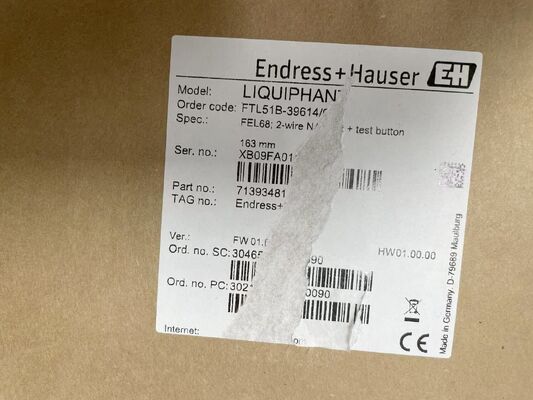 Endress Hauser FTL51B-3961/4 High-Performance Vibronic Level Switch voor vloeibare toepassingen