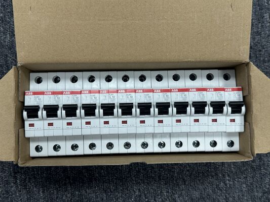 ABB S201-C10 Miniatuurcircuitbreaker met hoge betrouwbaarheid voor laagspanningsbescherming