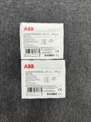 ABB S201-C10 Miniatuurcircuitbreaker met hoge betrouwbaarheid voor laagspanningsbescherming