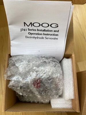 MOOG J761-003 Elektro-hydraulische servo-klep