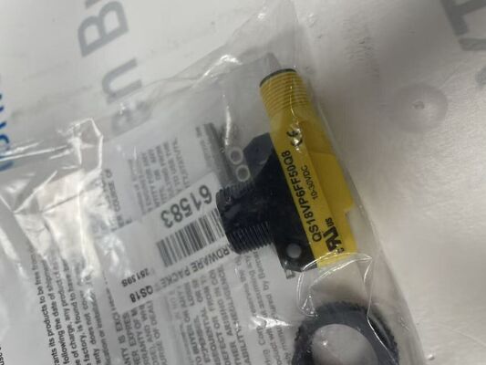 BANNER QS18VP6FF50Q8 Zeer betrouwbare foto-elektrische sensor met vast veld