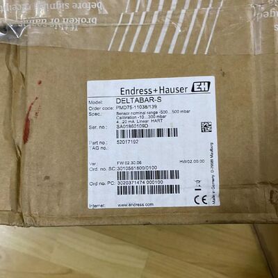 E+H PMD75-11038/139 Differentiële drukzender