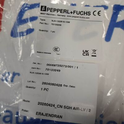 Pepperl+Fuchs NJ4-12GM-N-10M M12 niet-verzonken NAMUR inductieve naderingssensor