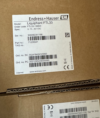 E+H FTL33-1369/0 Vloeistofhoudende hygiënische vibronische afstemmingsvork niveauschakelaar