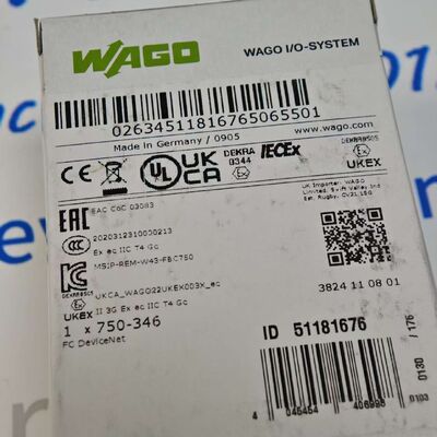 WAGO 750-346 Veldbuskoppeling DeviceNet ECO | Industriële I/O-module