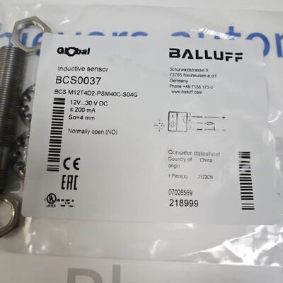 BALLUFF BCS M12T4D2-PSM40C-S04G capacitieve nabijheidssensor