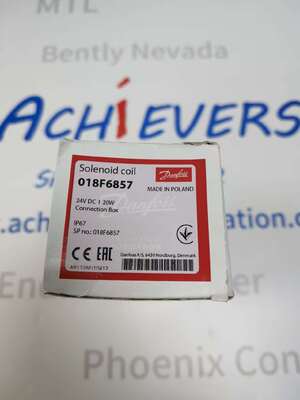 Danfoss 018F6857 Solenoïde spoel 24VDC IP67 terminalbox