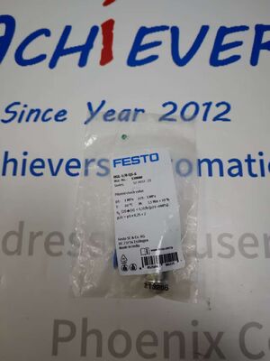 Festo HGL-1/8-QS-6 gecontroleerde controleventiel