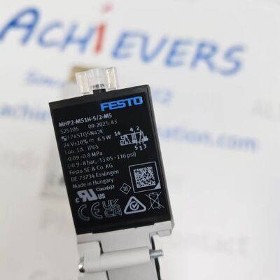 Festo MHP2-MS1H-52-M5 High-Speed 5/2 Way Solenoïde Valve M5 draad
