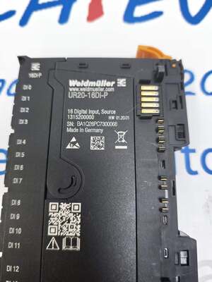 Weldmuller UR20-16DI-P u-afstandsbediening 16-kanaal PNP digitale invoer-afstands-I/O-module