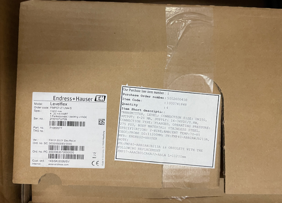 E+H FMP57-2TLM4/0 Levelflex geleide radarbeeldsender