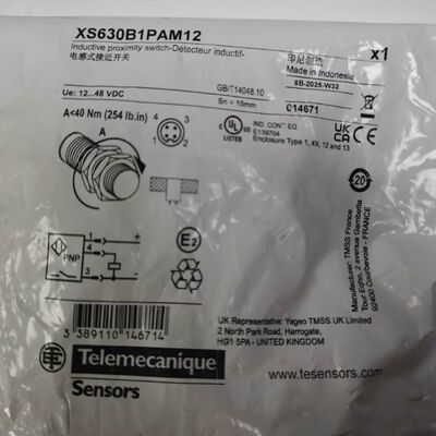Telemecanique XS630B1PAM12  Inductive Proximity Sensor