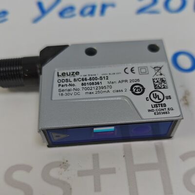 Leuze ODSL 8C66‑500‑S12 Optische Laser afstandssensor