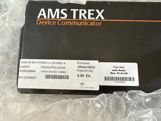 TREXLFPKLWS3S EMERSON TREX communicator bevat BAG HART en FOUNDATION Fieldbus toepassingen