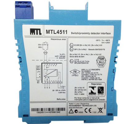 MTL4511 MTL Instruments Switch/Proximity Detector Interface 1-kanaal, met lijnfoutdetectie
